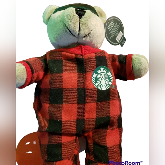 STARBUCKS HOLIDAY STUFFED BEAR 2020 - Picture 3 of 4